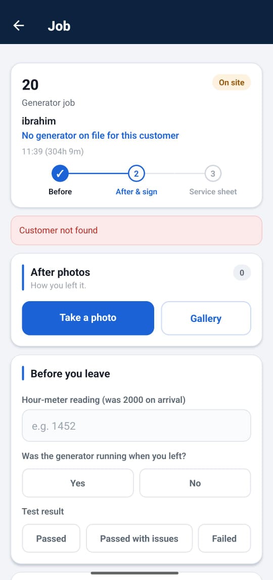 IPCS Power mobile app